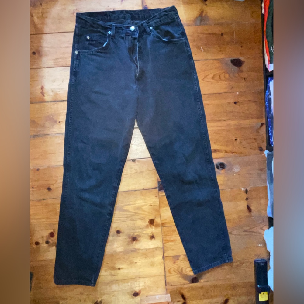 Black wrangler jeans
